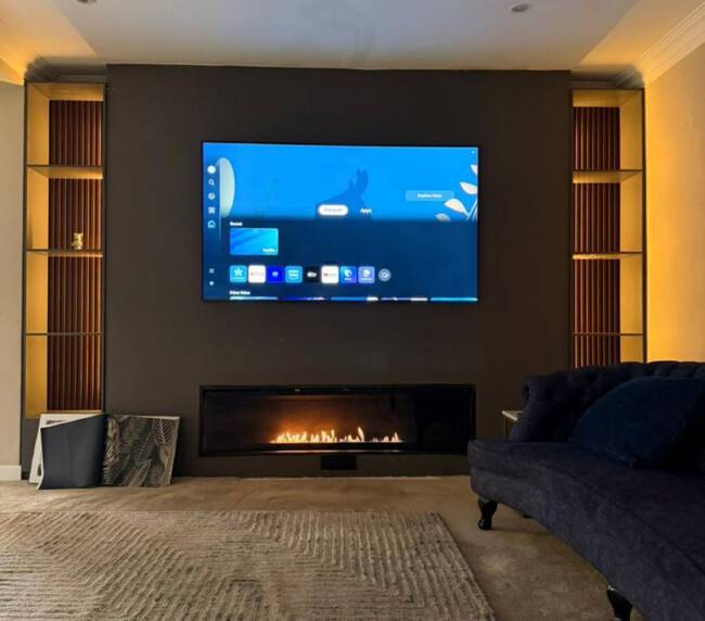 Gas fireplace